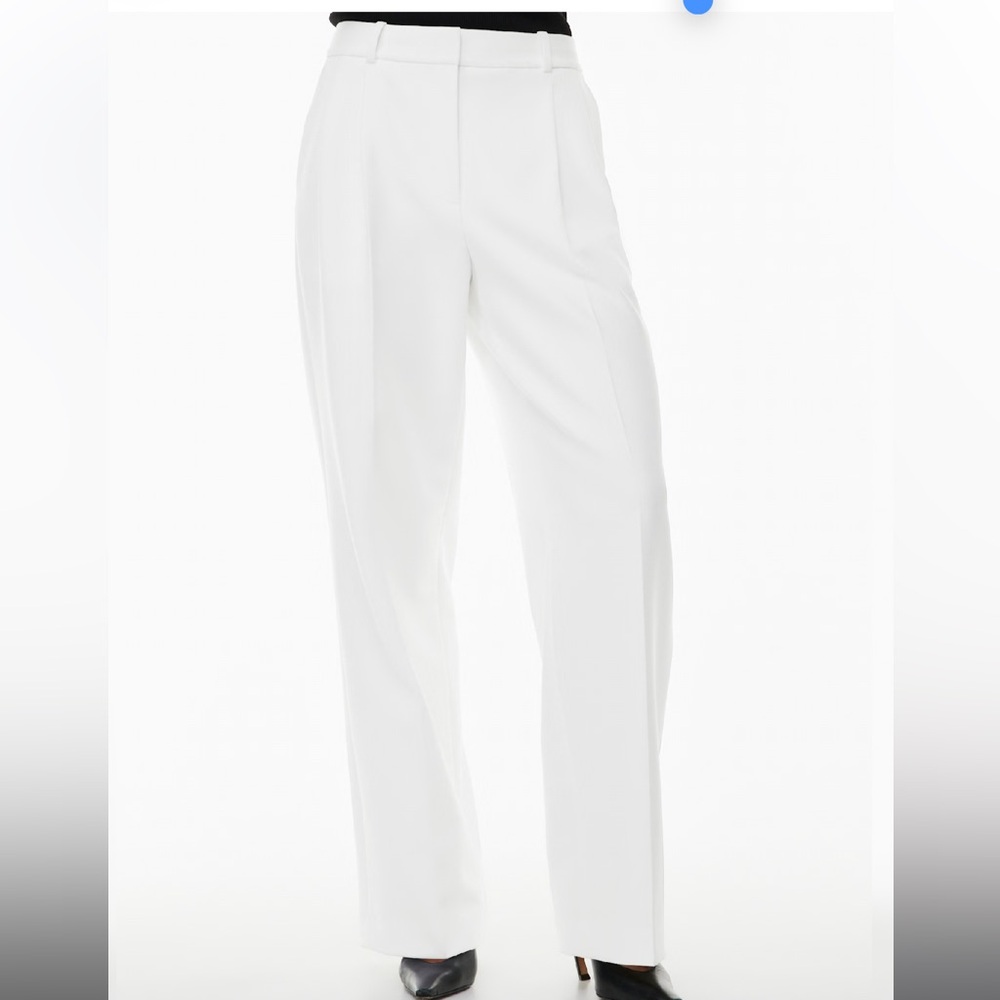 Aritzia Elegant White Pants - Picture 4 of 11